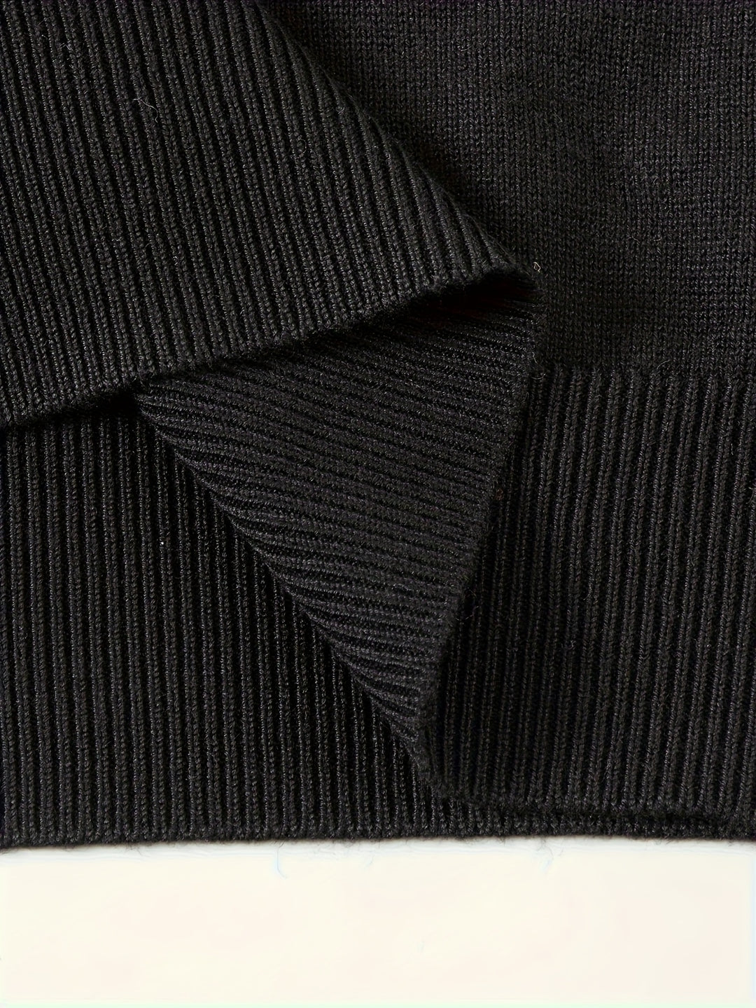 Konstantin | Eleganter Strick-Poloshirt mit Reißverschluss