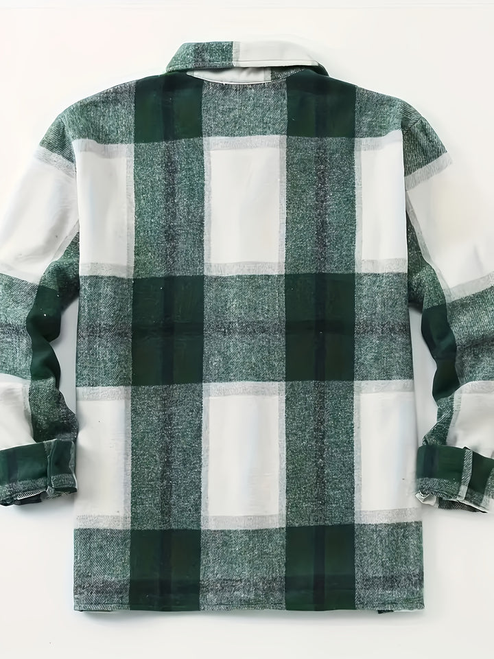 Reinald | Karierte Hemdjacke