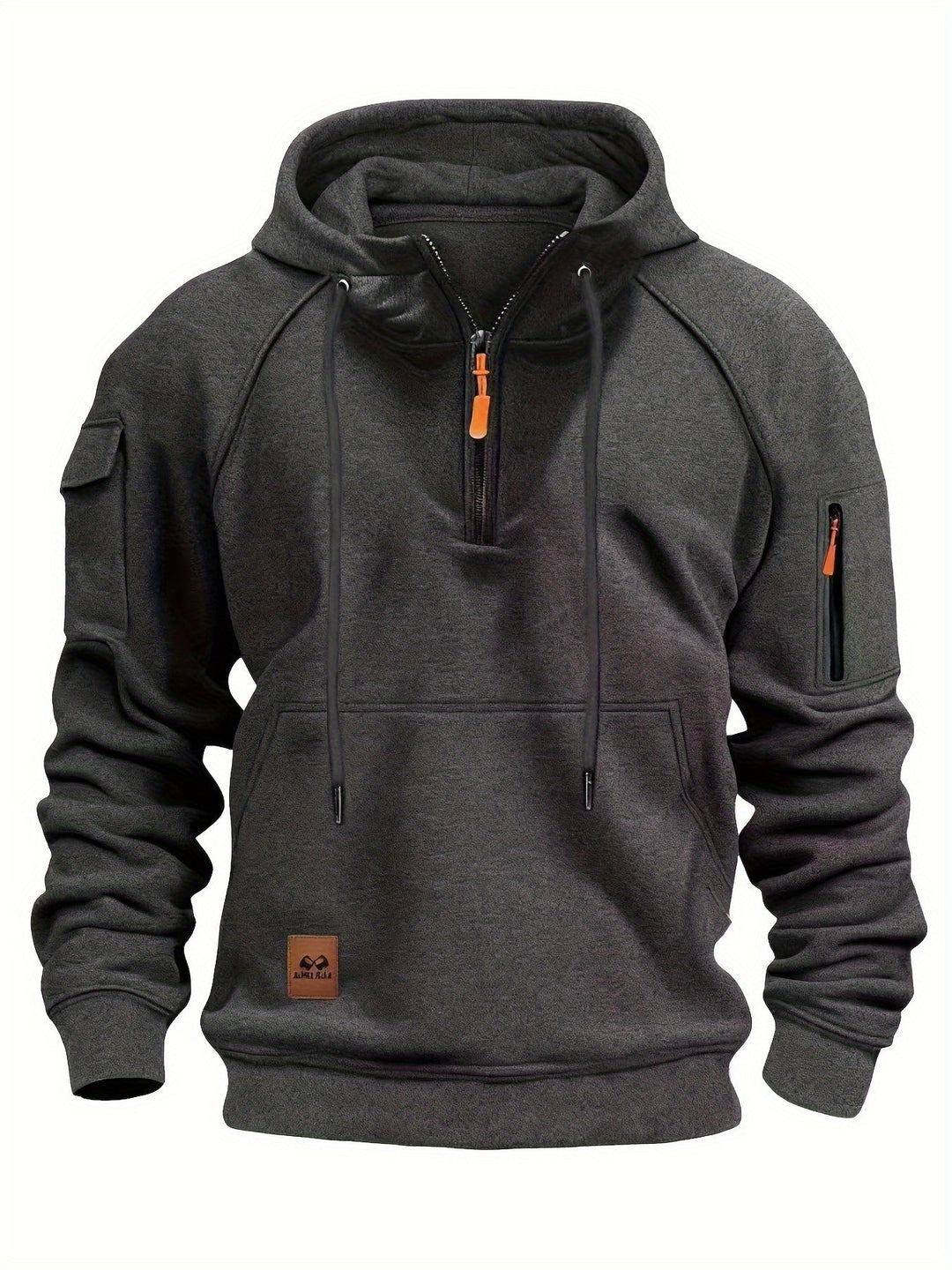 Gernot | Sportlicher Kapuzenpullover mit Reißverschluss