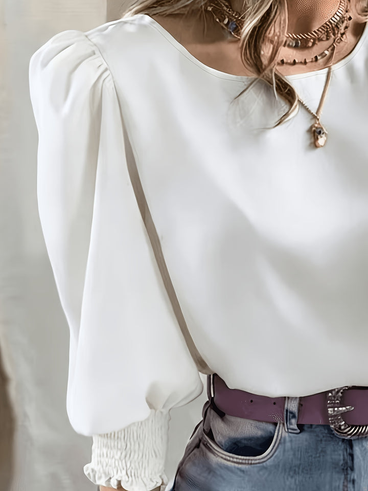 Adelina | Elegante Ballonarm-Bluse