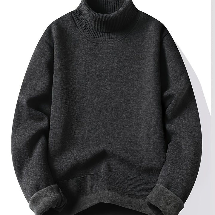 Ludger | Wärmender Rollkragen-Pullover