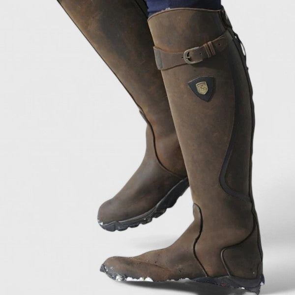 Cordula | Elegante Reitstiefel mit Schnallendetail