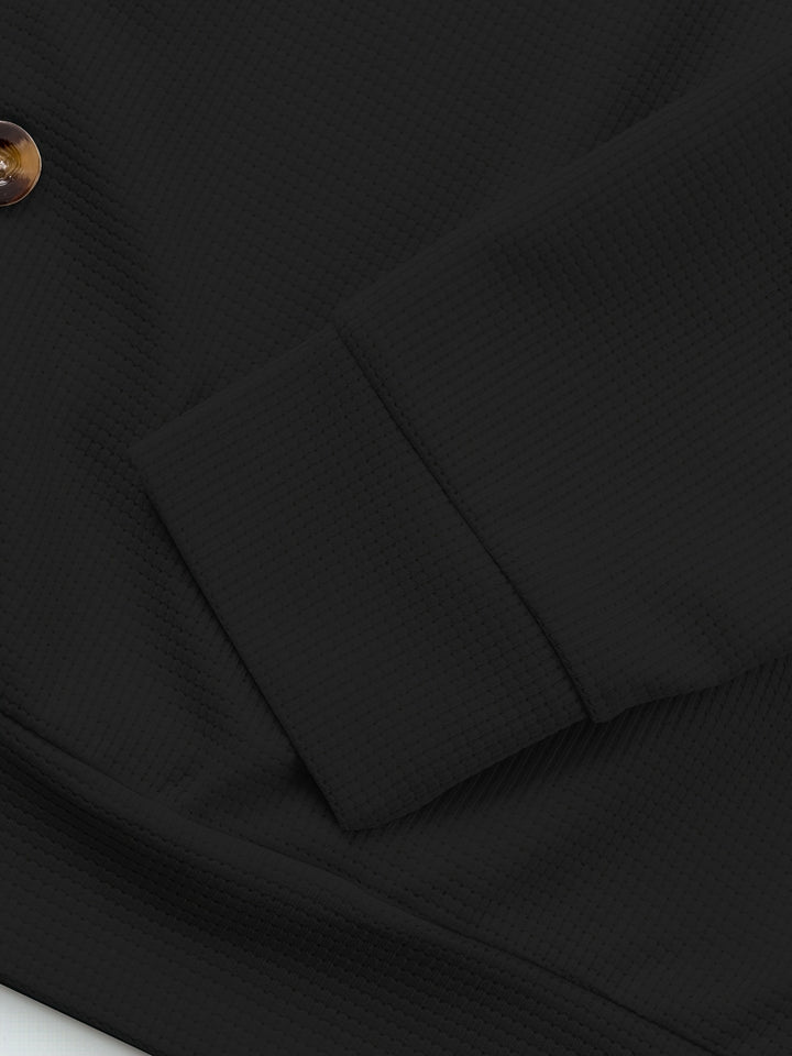 Harald | Strukturierte Hemdjacke mit Knopfleiste