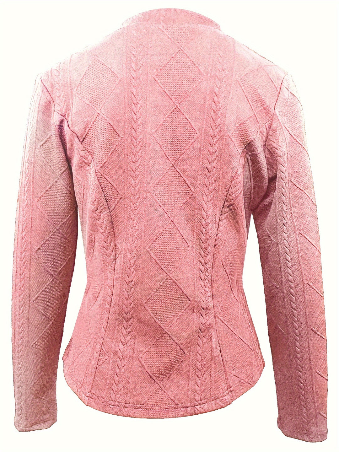 Heidi | Elegante Knopfjacke mit Struktur