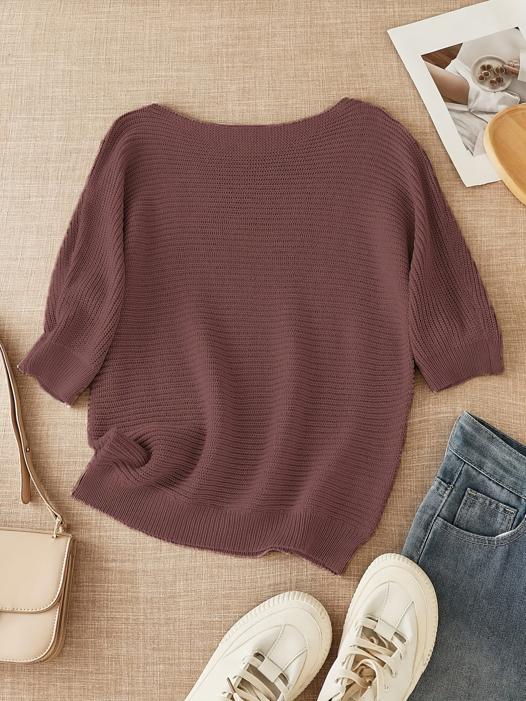 Heidrun | Lockerer Strickpullover