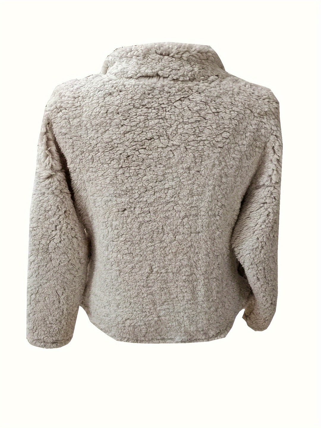 Isabell | Kuscheliger Troyer-Pullover mit Stehkragen