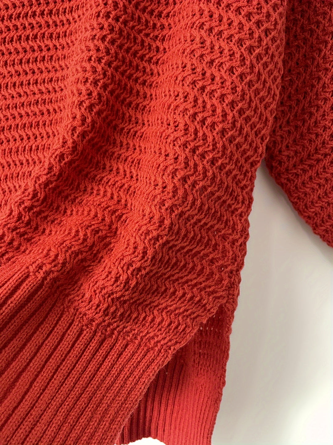Hella | Weicher Grobstrick-Pullover mit Stehkragen