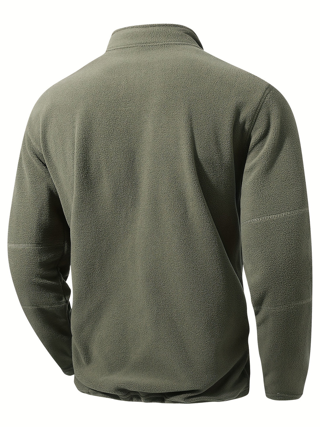 Bernd | Sportliches Stehkragen-Sweatshirt mit halbem Reißverschluss