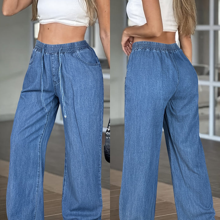 Ramona | Lässig Geschnittene Weite Hose
