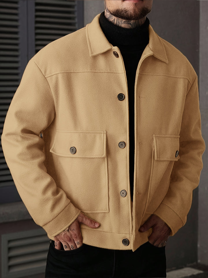 Christoph | Vielseitige Herrenjacke im Hemdstil