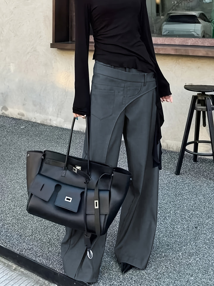 Carolin | Elegante Weite Marlenehose