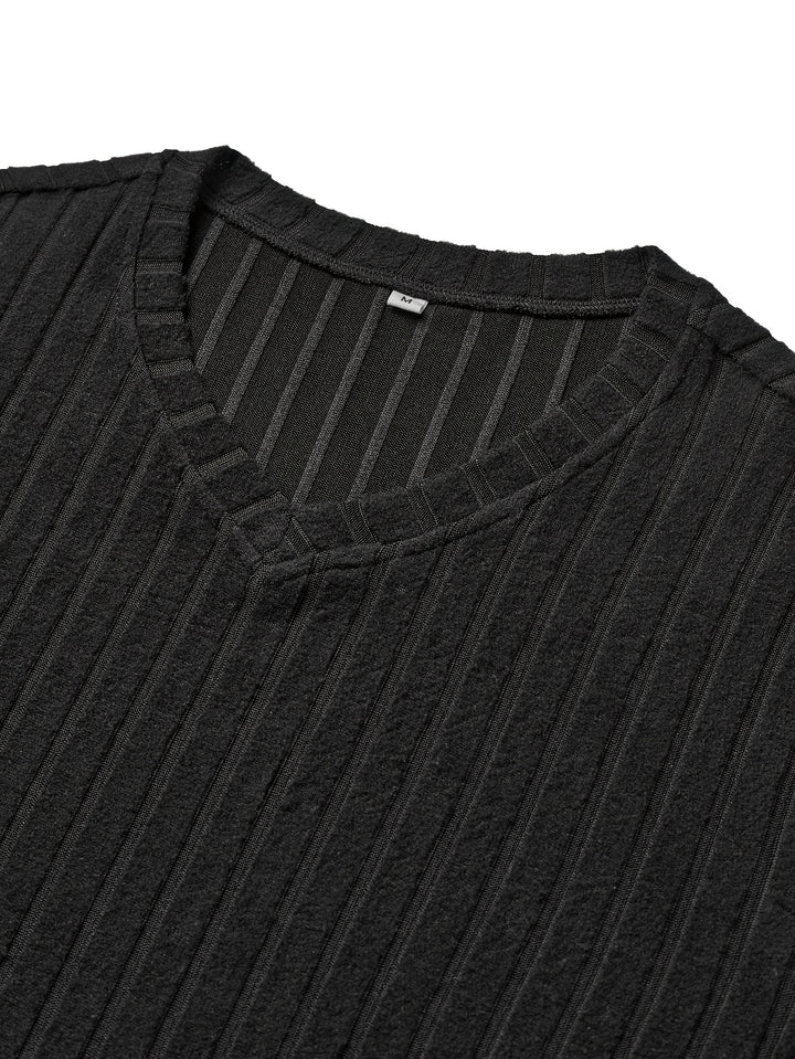 Eckhard | Feingeripptes Longsleeve-Shirt