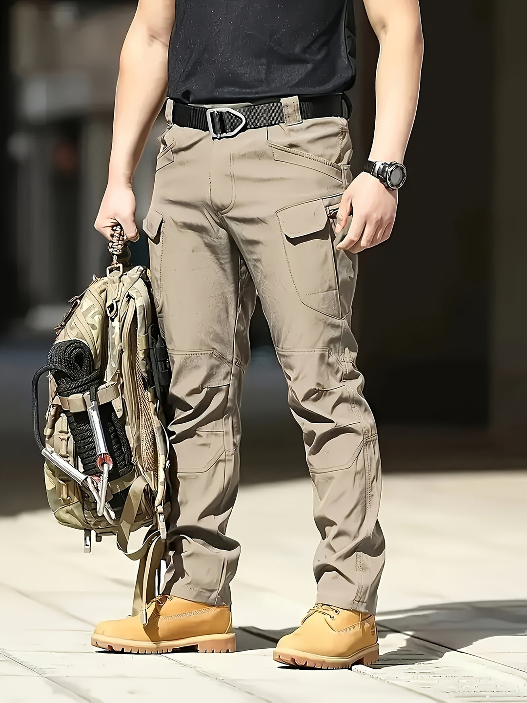 Ralf | Robuste Outdoor-Hose mit vielen Taschen