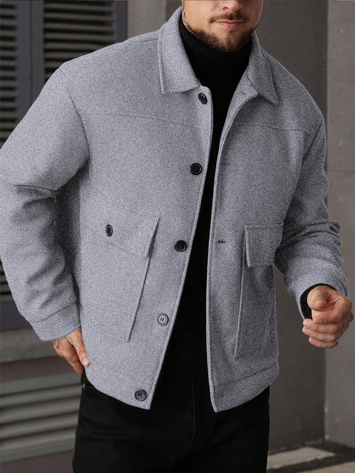 Christoph | Vielseitige Herrenjacke im Hemdstil