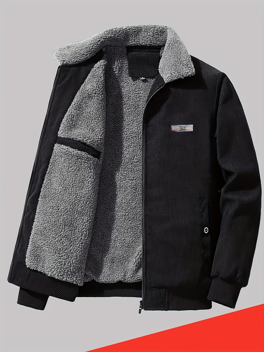 Volker | Wärmende Winterjacke mit Stehkragen