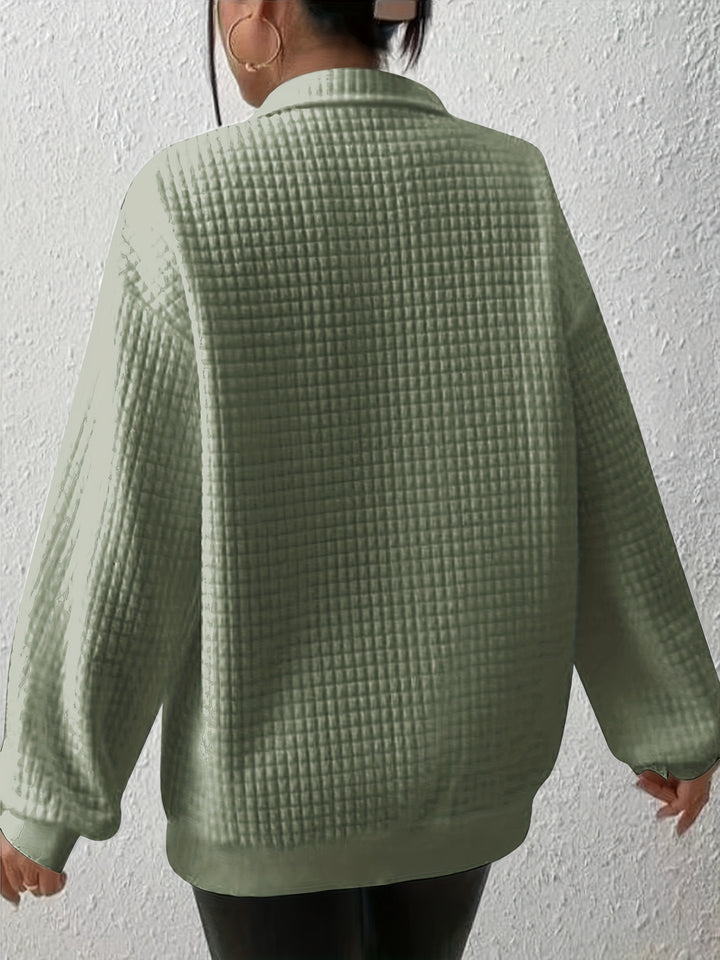 Steffi | Legerer Stehkragen-Pullover