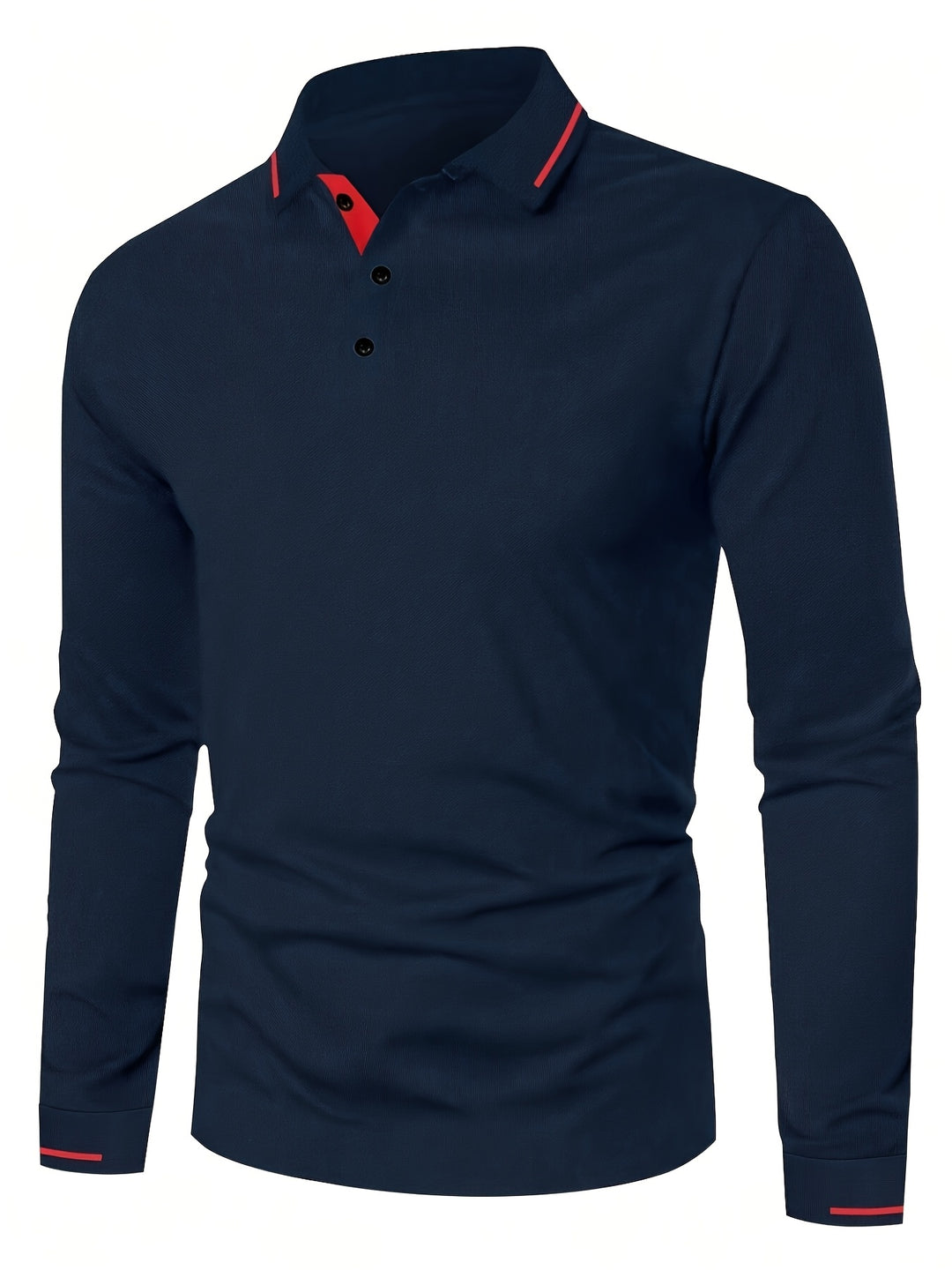 Michael | Klassisches Langarm-Poloshirt