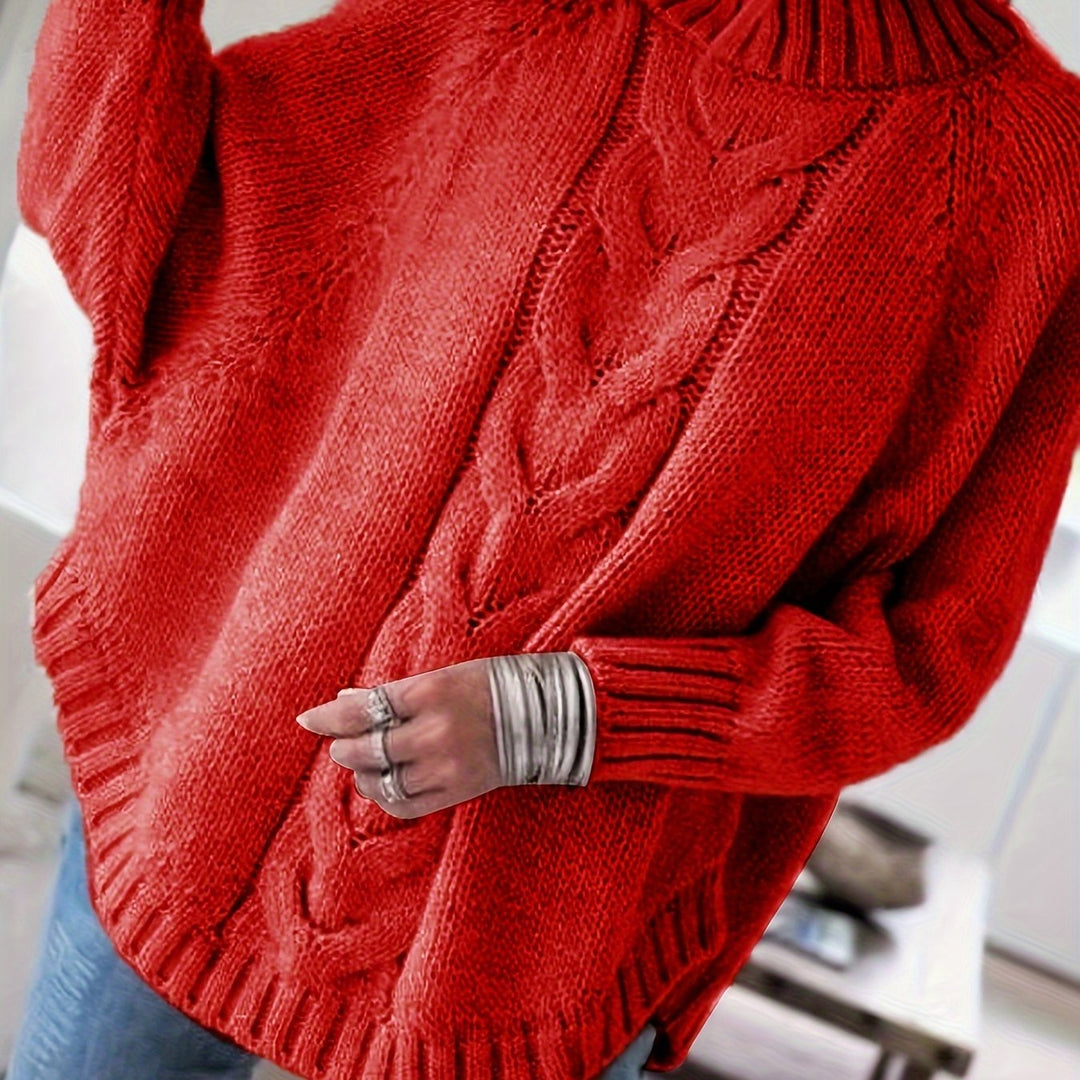 Silke | Kuscheliger Grobstrick-Pullover