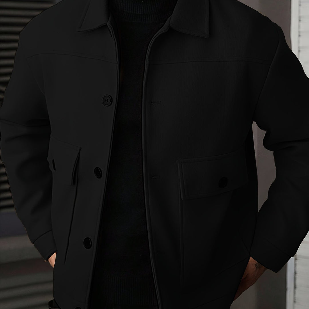 Christoph | Vielseitige Herrenjacke im Hemdstil