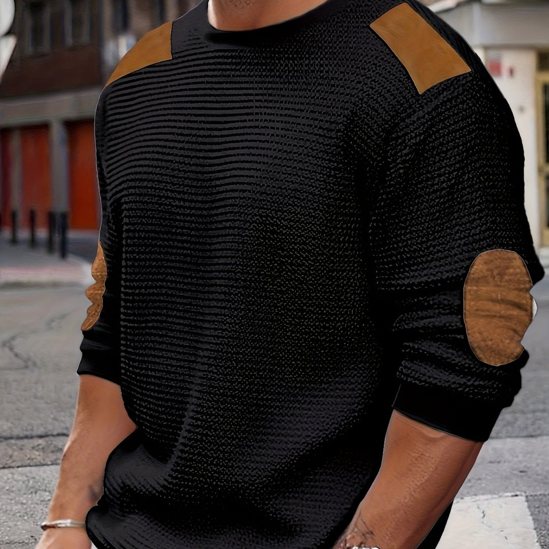 Gotthard | Strukturierter Freizeit-Pullover