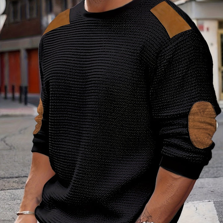 Gotthard | Strukturierter Freizeit-Pullover