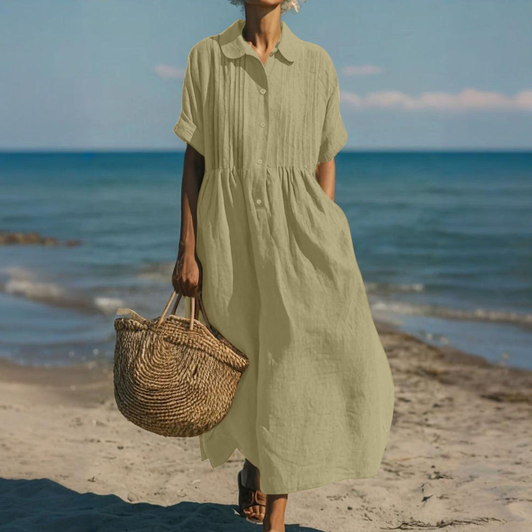Romy | Luftiges Sommer-Hemdblusenkleid