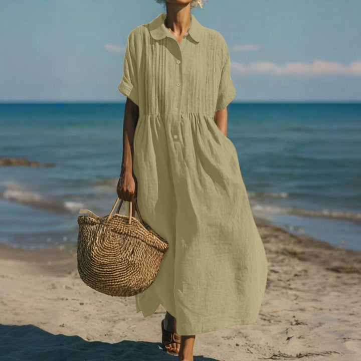 Romy | Luftiges Sommer-Hemdblusenkleid