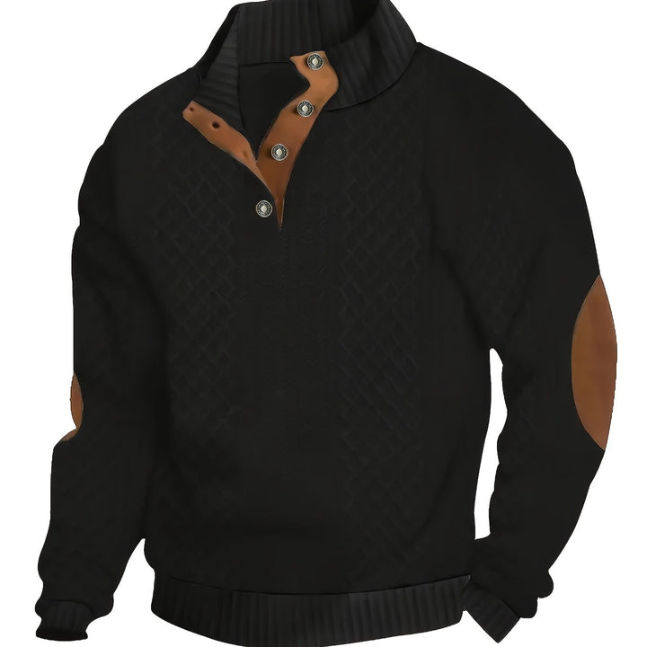 Volkmar | Strukturierter Stehkragen-Pullover