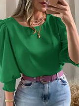 Adelina | Elegante Ballonarm-Bluse