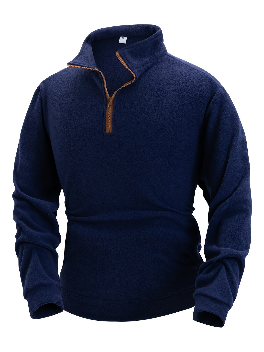 Ralf | Sportlicher Zip-Pullover mit Stehkragen