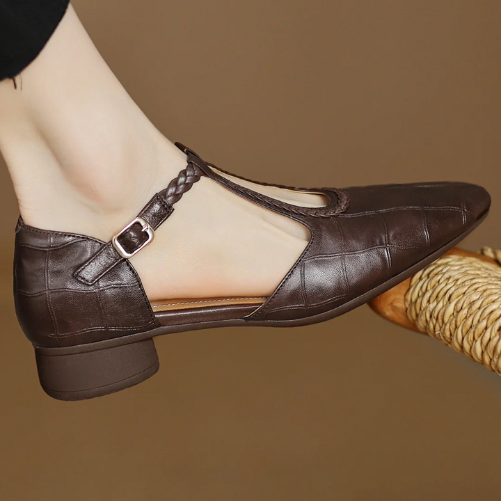 Gisela | Elegante Riemchen-Schuhe