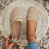Jasmin | Damen Perforierte Komfort Slip On Loafer