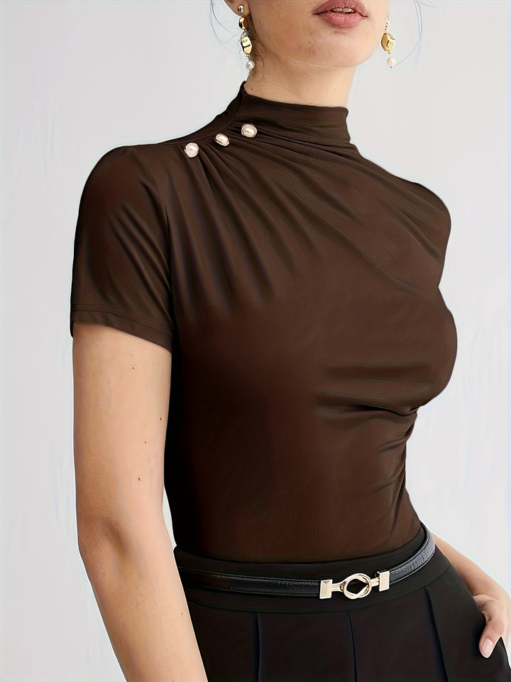 Annelie | Elegantes Kurzarm-Top