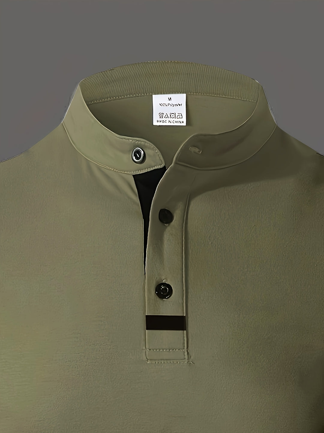 Gerd | Klassisches Langarm-Shirt mit Knopfleiste