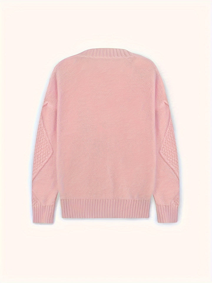 Wiltrud | Kuschelweiche Grobstrick-Strickjacke