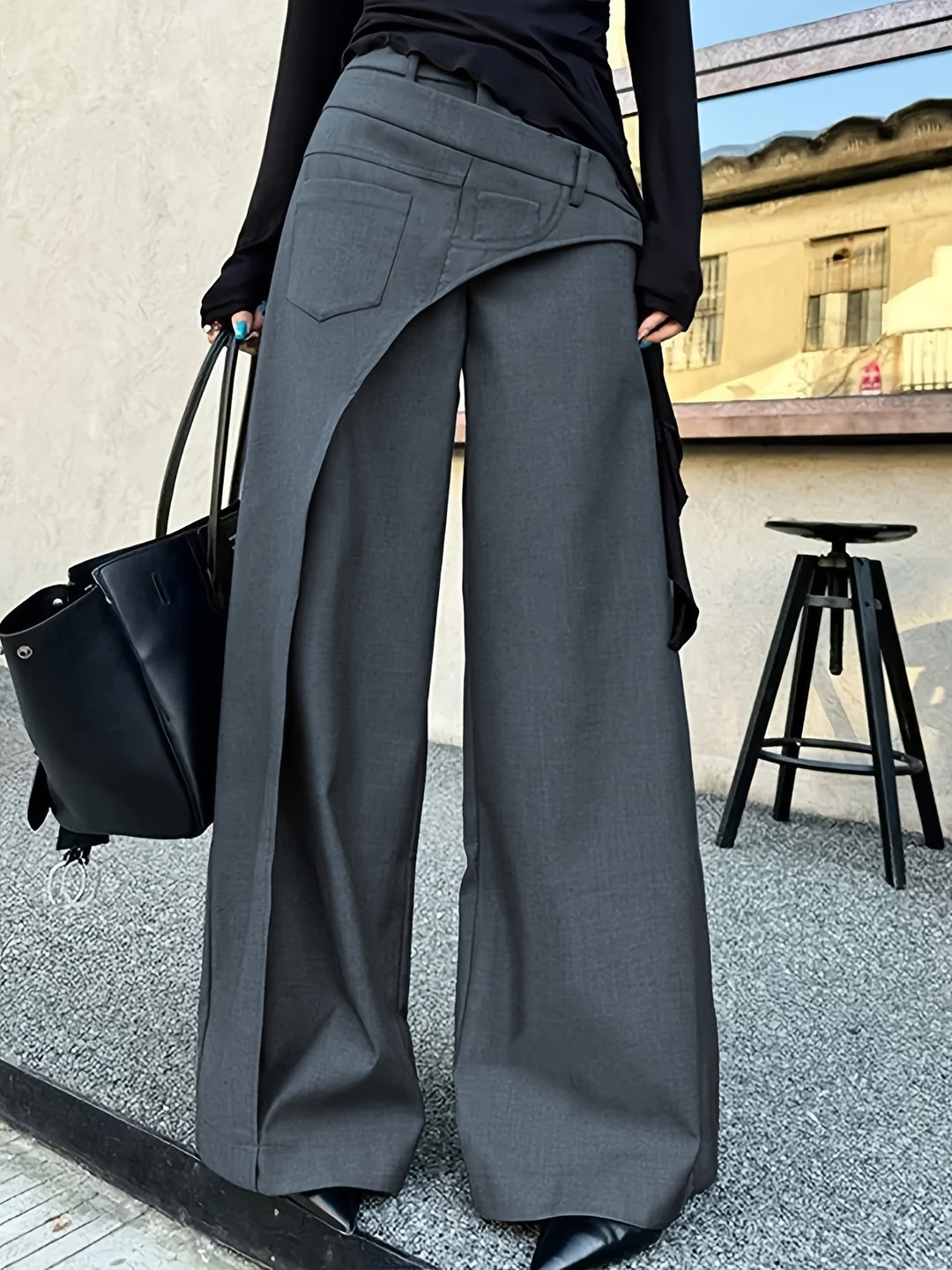 Carolin | Elegante Weite Marlenehose
