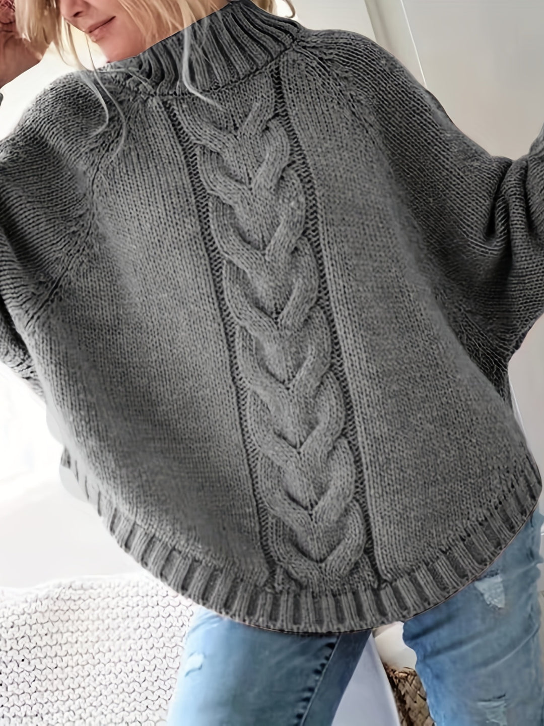 Silke | Kuscheliger Grobstrick-Pullover