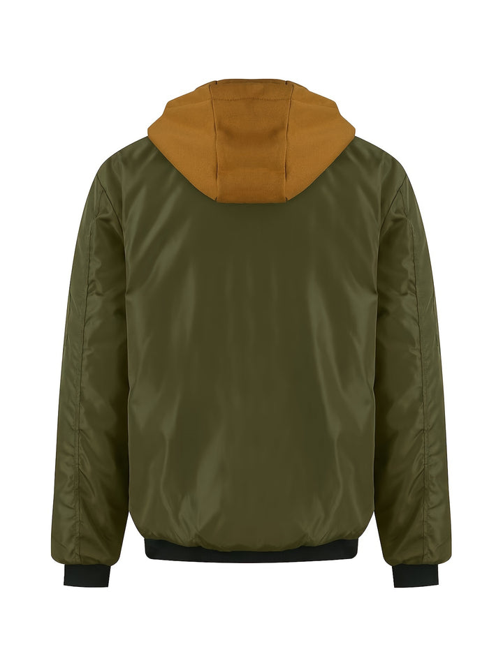 Falko | Gefütterte Kapuzenjacke mit Zipper