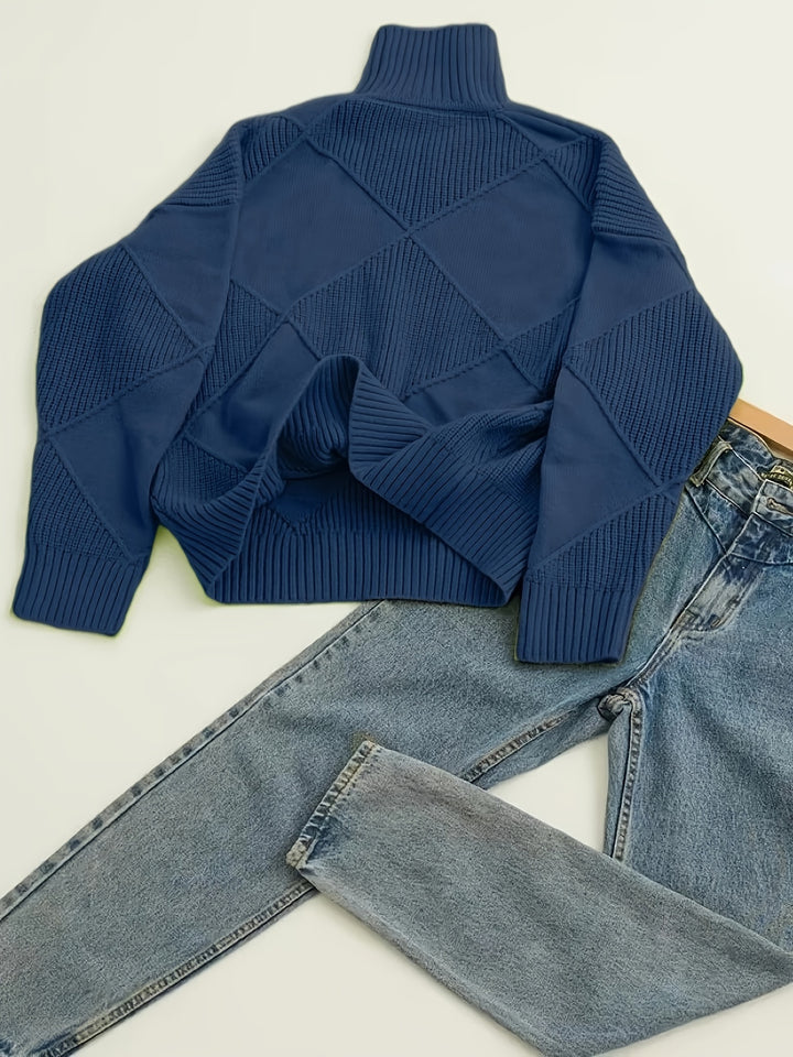 Beatrice | Kuscheliger Rollkragenpullover