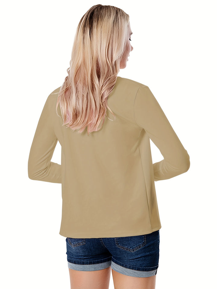 Birgit | Offener Blazer mit Reverskragen