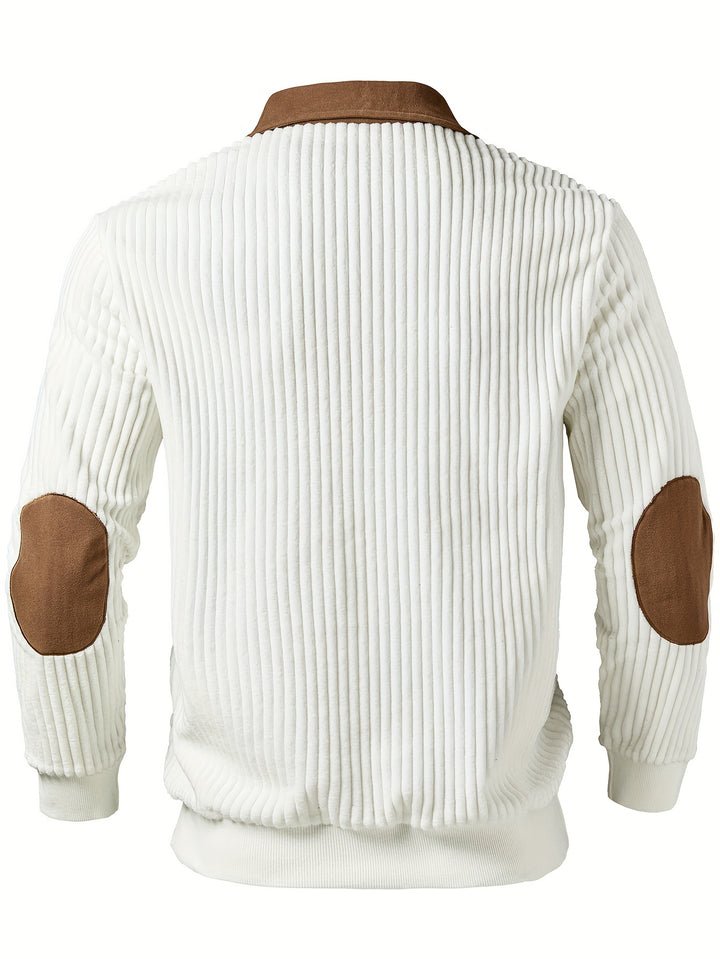 Uwe | Sportlich-eleganter Troyer-Pullover