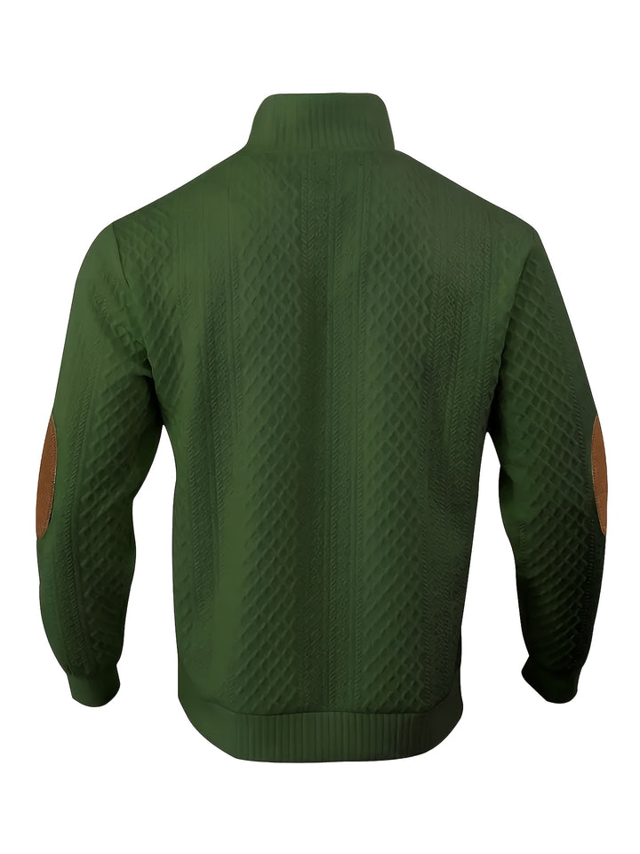 Volkmar | Strukturierter Stehkragen-Pullover
