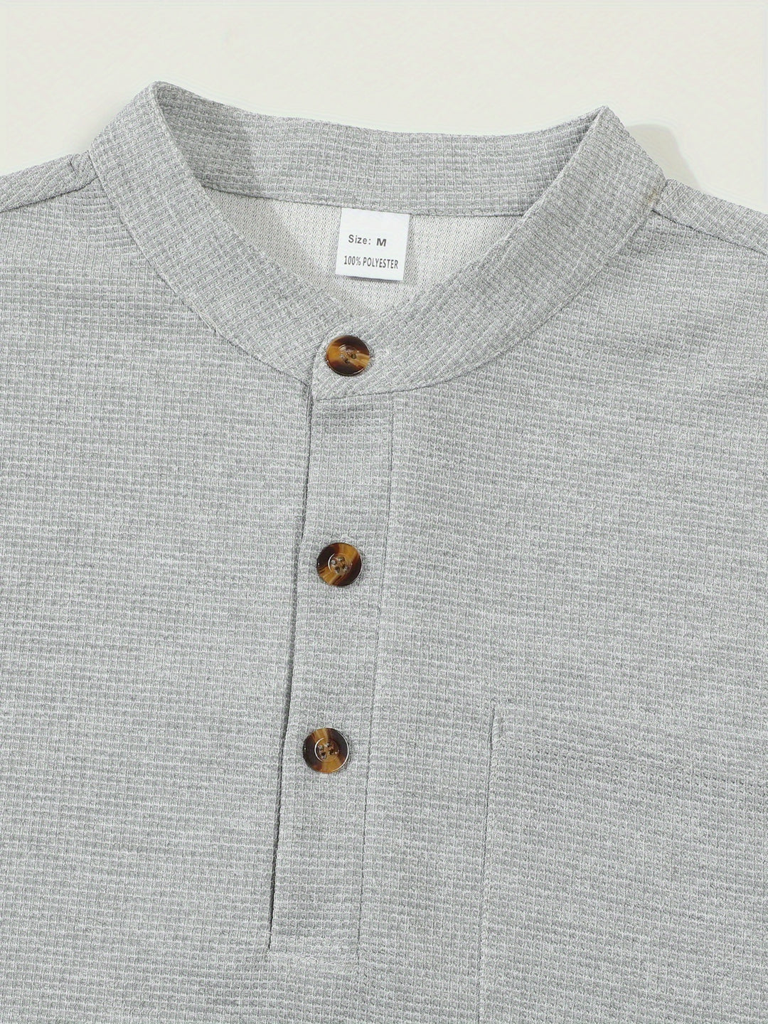 Ottmar | Legeres Longsleeve-Shirt mit Knopfleiste