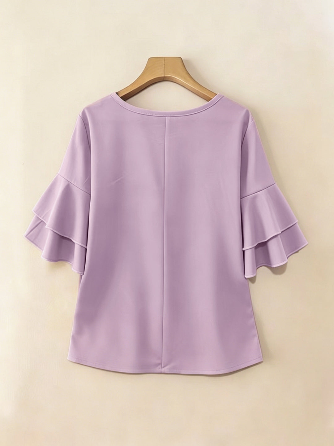 Annette | Elegante Bluse mit Volantärmeln