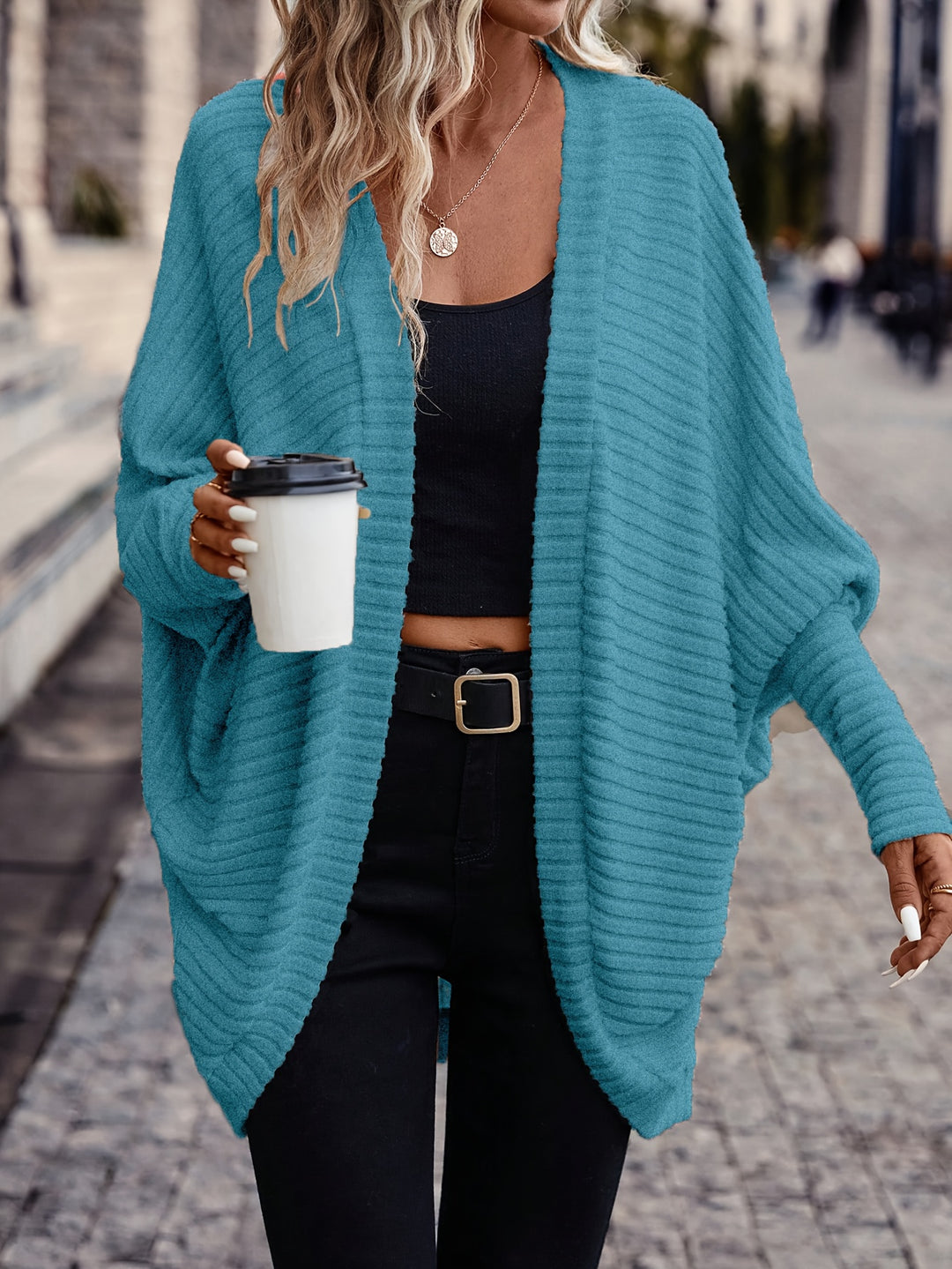 Rita | Lässige Longline-Strickjacke