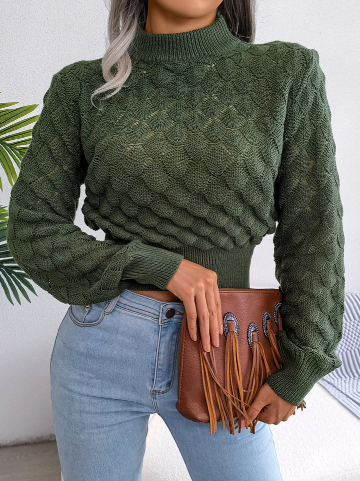 Franka | Strukturierter Kurzpullover