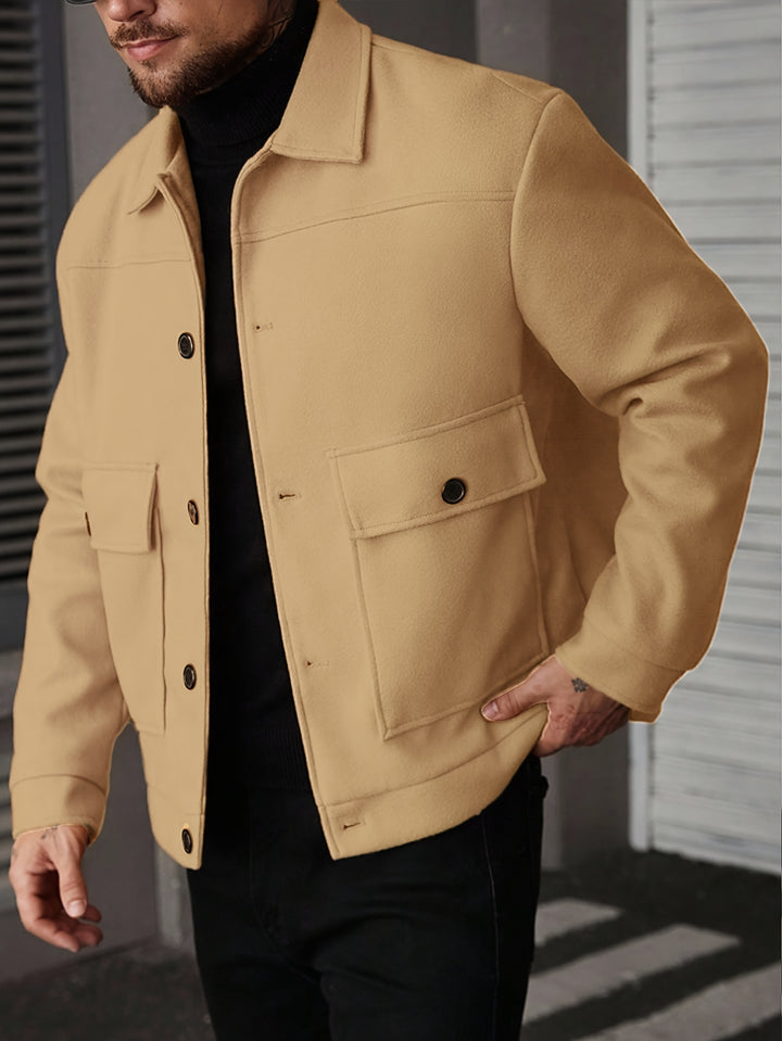 Christoph | Vielseitige Herrenjacke im Hemdstil