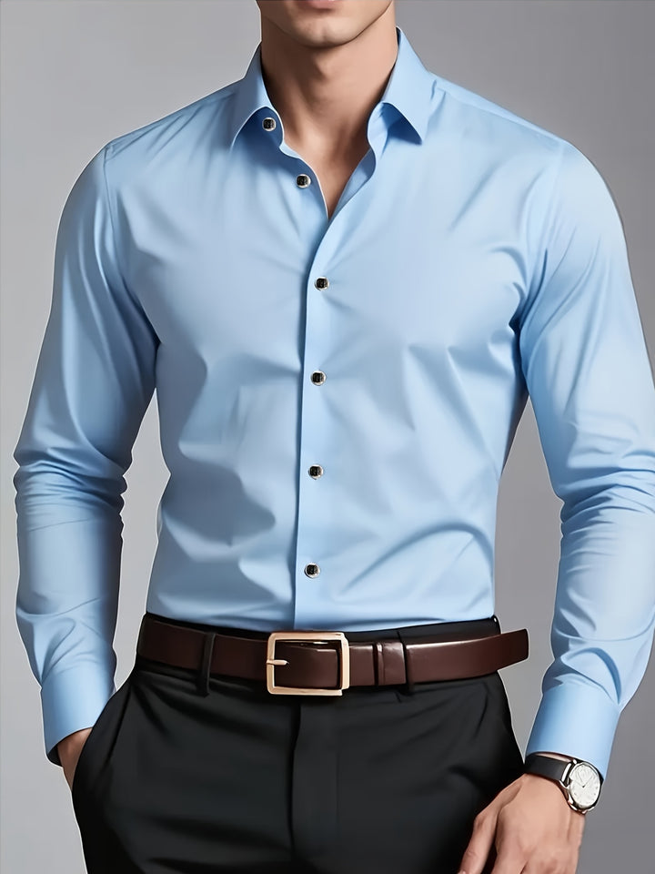 Adrian | Elegantes Langarm-Hemd