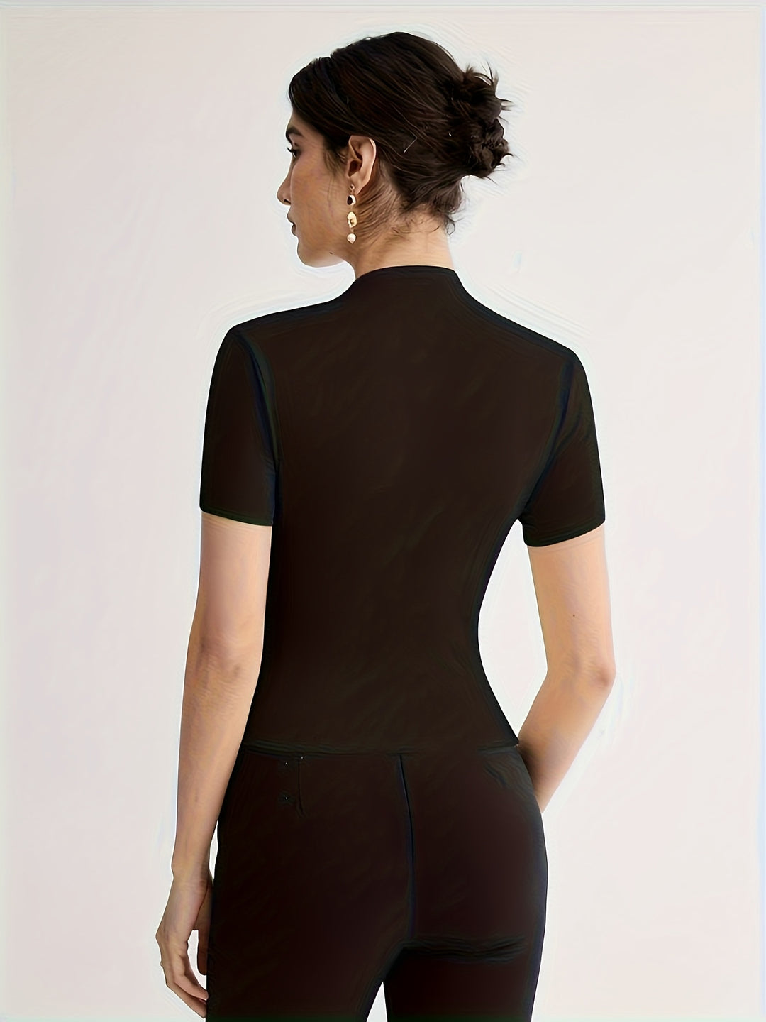 Annelie | Elegantes Kurzarm-Top