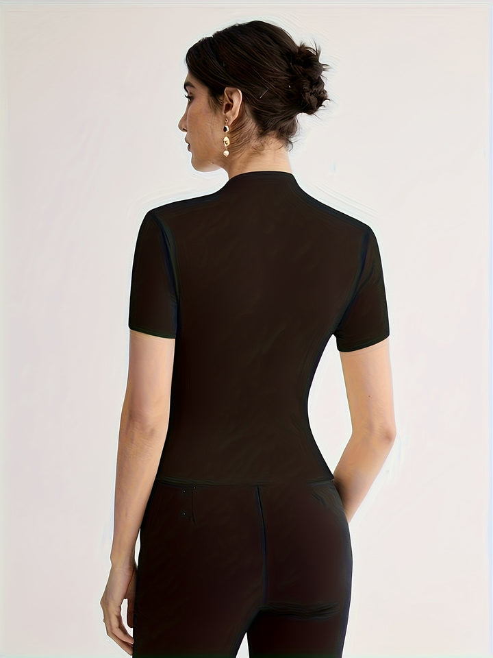 Annelie | Elegantes Kurzarm-Top